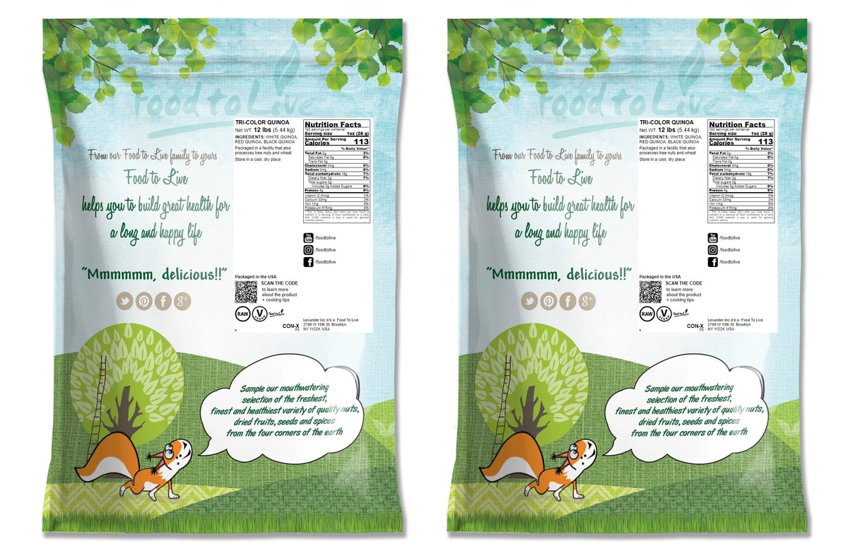 24 Pounds Tri-Color Quinoa Blend K314099