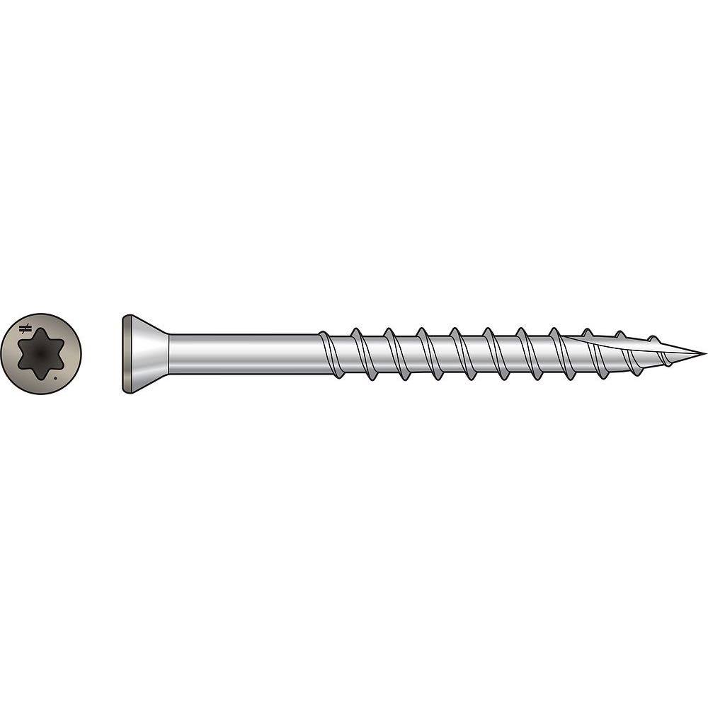#7 x 2-1/4 x 22 316SS Trim Screws U39327