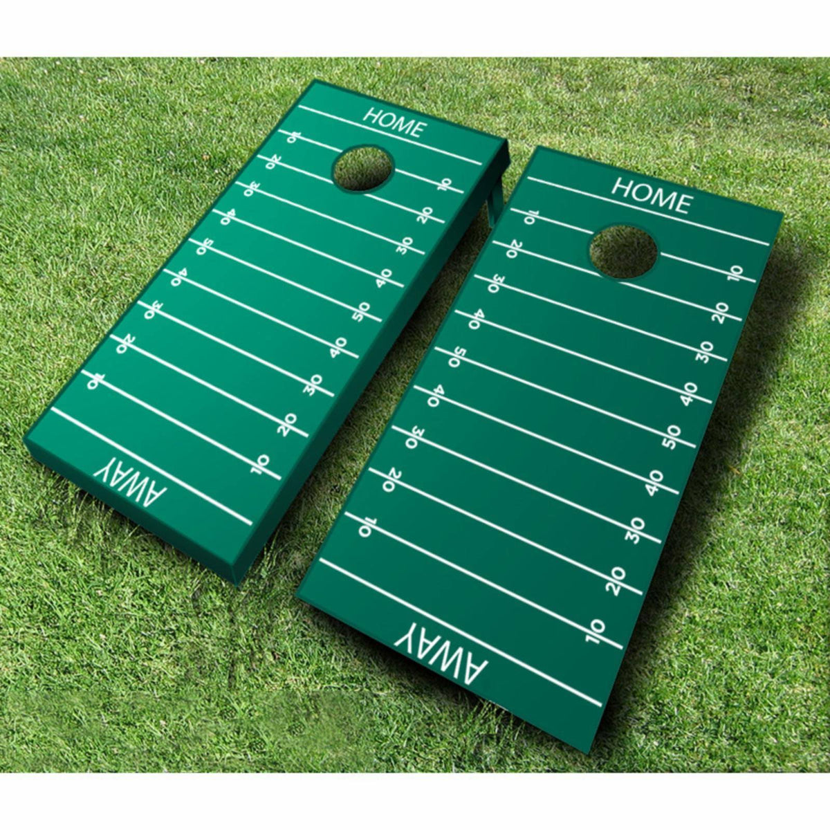 Black Turquoise Cornhole Set F73602