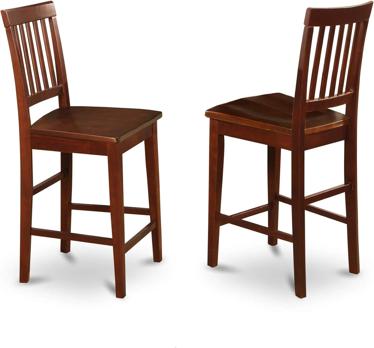 5 Piece Kitchen Counter Height Set with Round Pub Table and 4 Chairs G88029