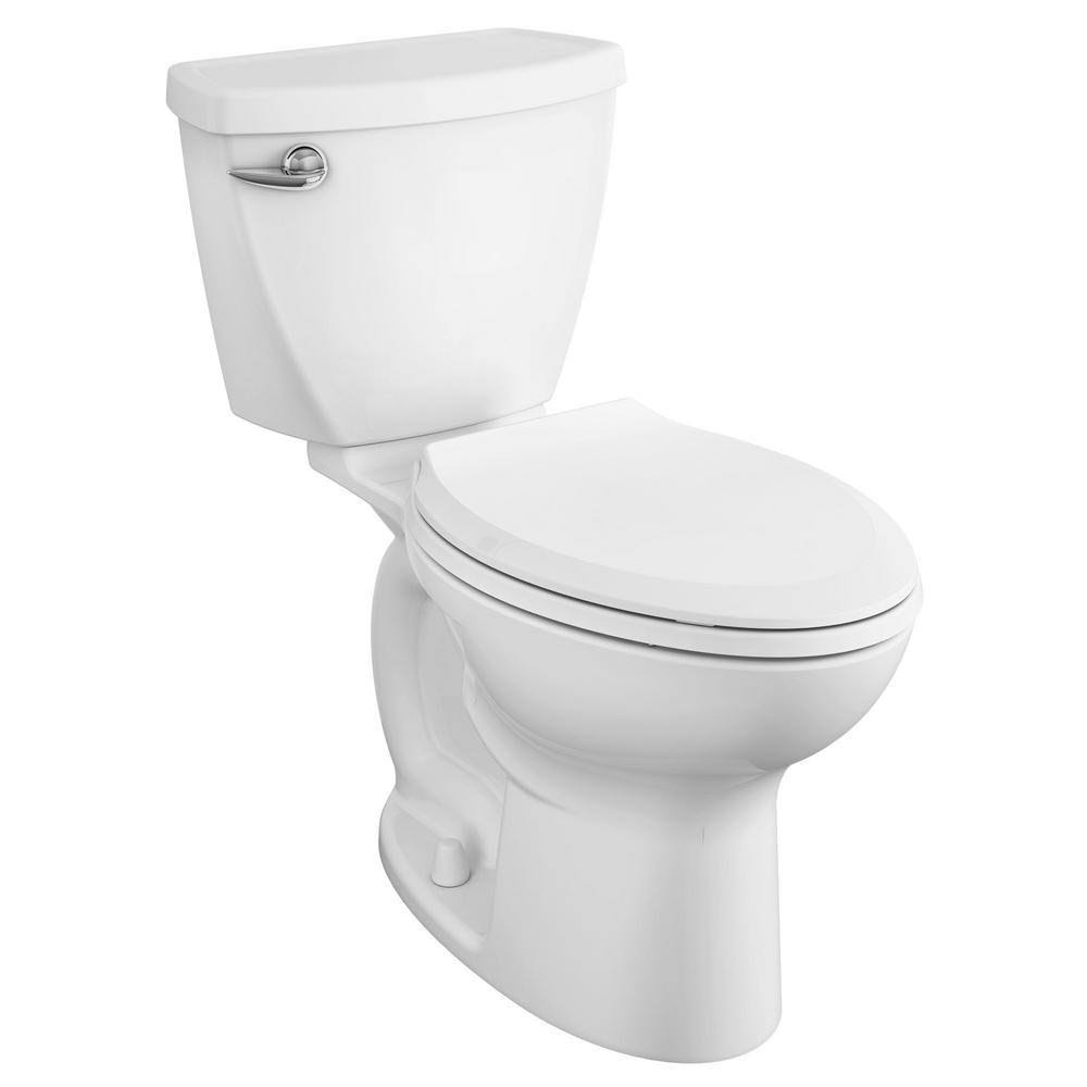 2-Piece 1.28 GPF Single Flush Elongated Toilet in White with Slow Close Seat O389