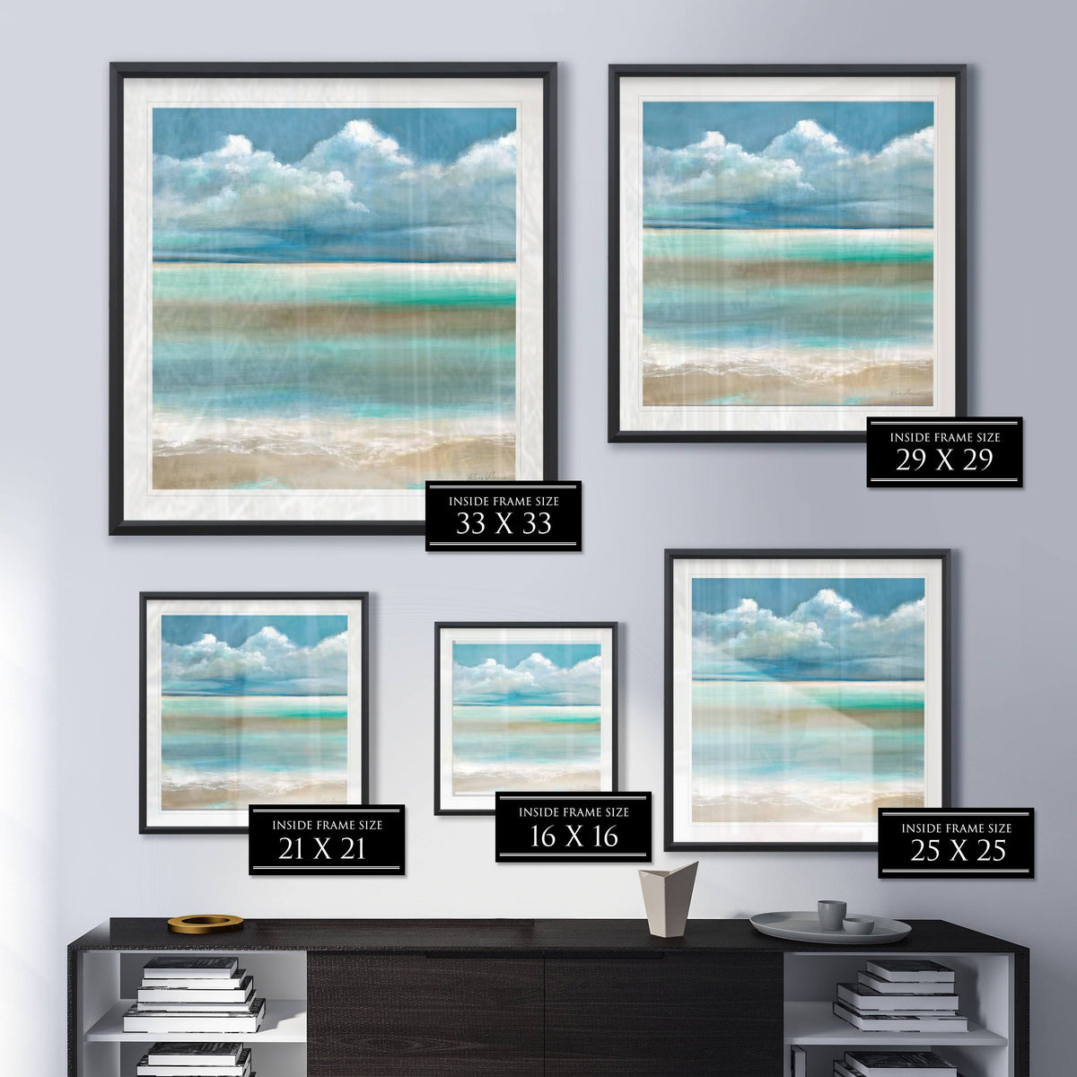 28x28 Framed Giclee Print M4440