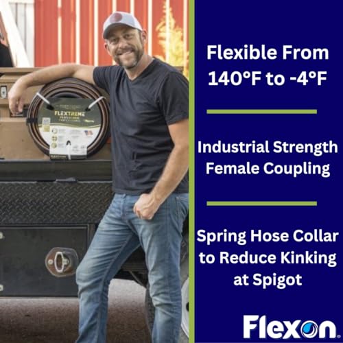 5/8" x 100ft Rubber Garden Hose W3942