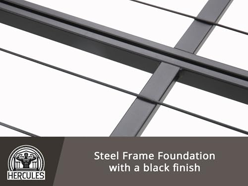 Folding Metal Bed Frame, 14 Inch Full C3685