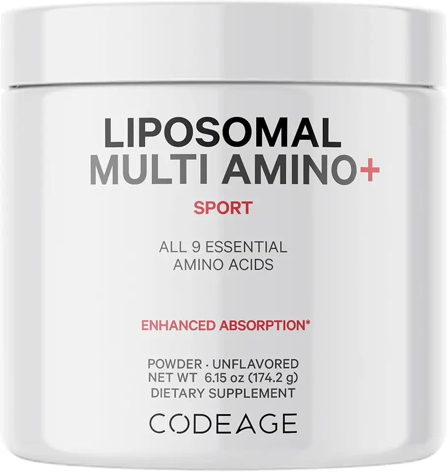 Unflavored BCAA & EAA Amino Acid Powder Supplement 6.15 oz M885008