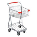 Gray Wire Shopping Cart X78099