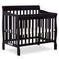 Black 4 in 1 Convertible Mini Crib S26262