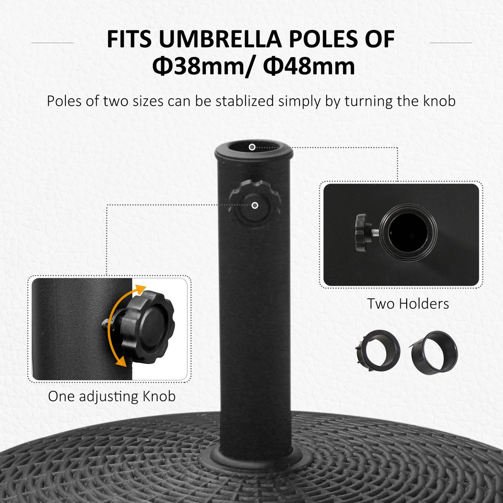 Black Umbrella Base E3002