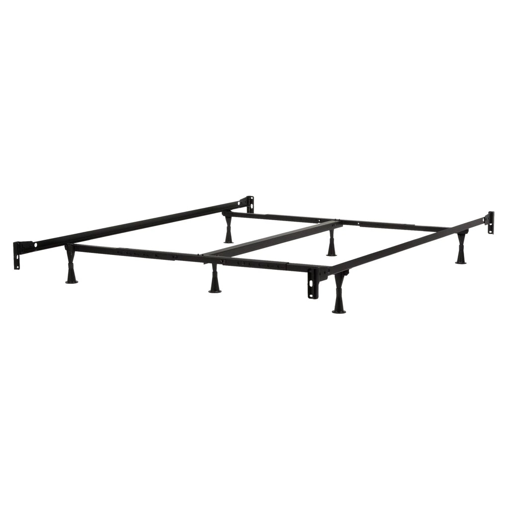 Full Size Medium Soft PillowTop Mattress Set with Bed Frame J684729