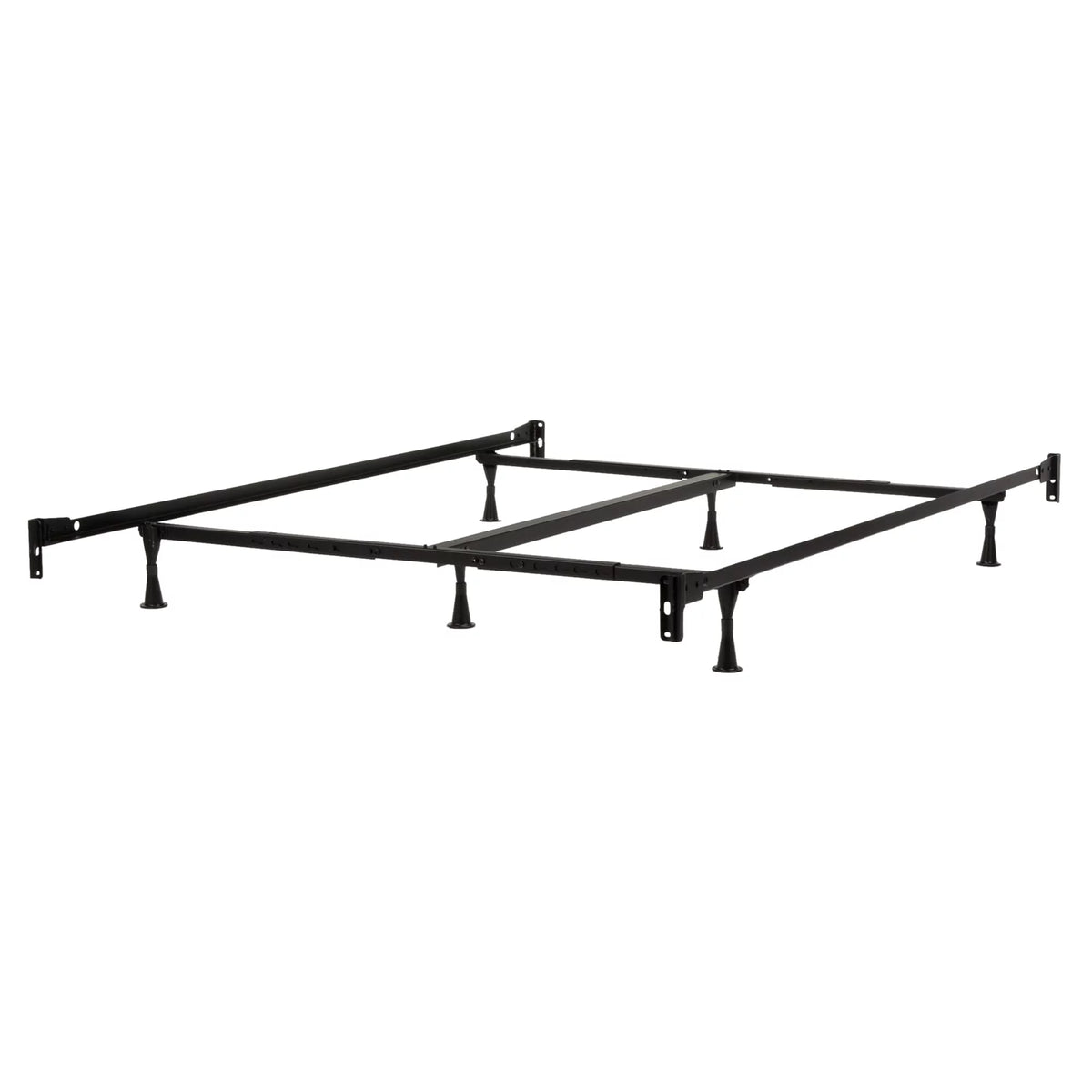 Full Size Medium Soft PillowTop Mattress Set with Bed Frame J684729