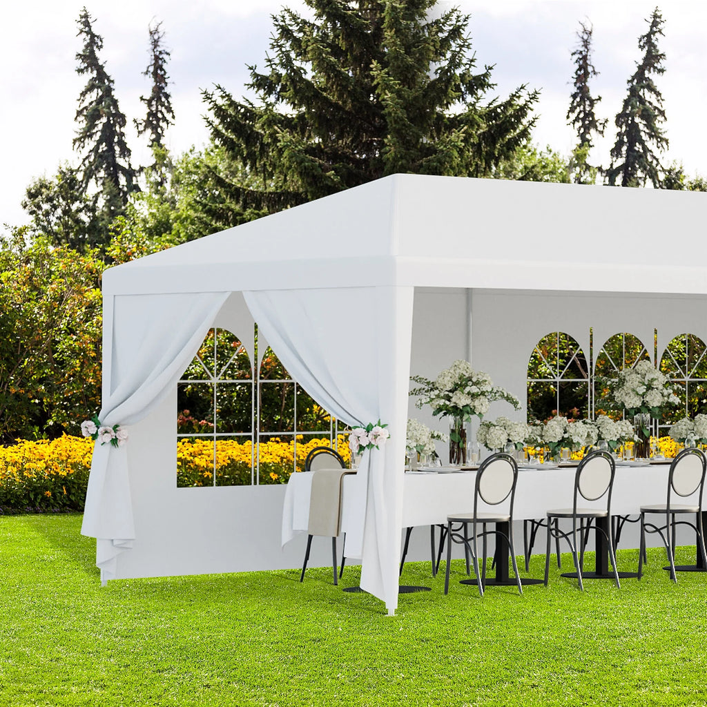 10'x30' White Outdoor Canopy Tent T884337