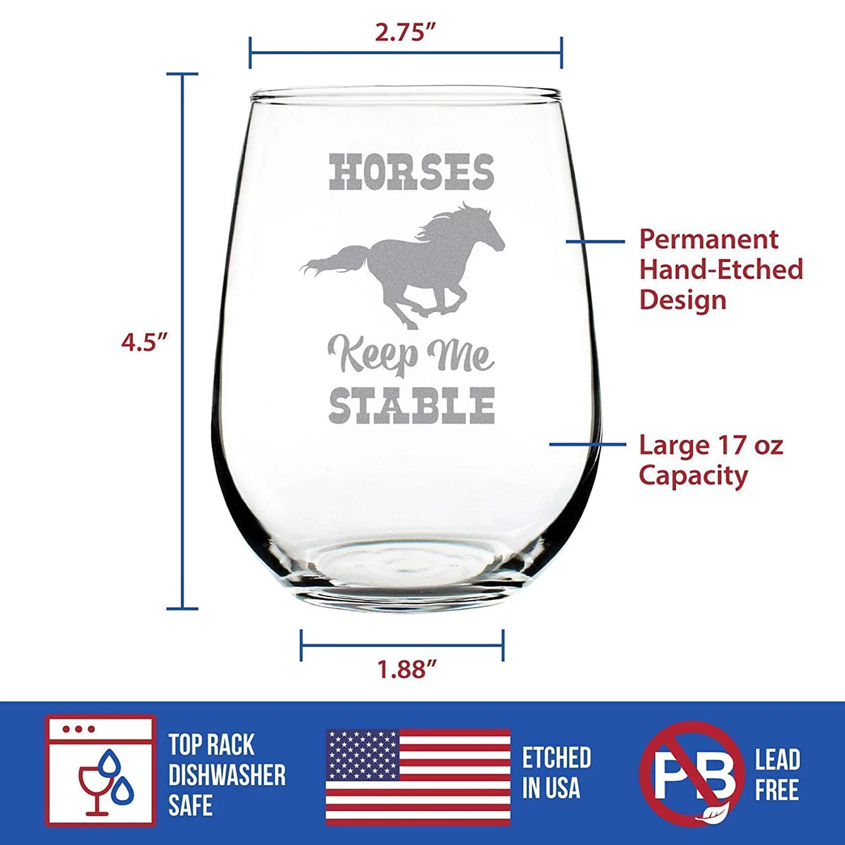 Stemless Wine Glass 17 Ounces S863763