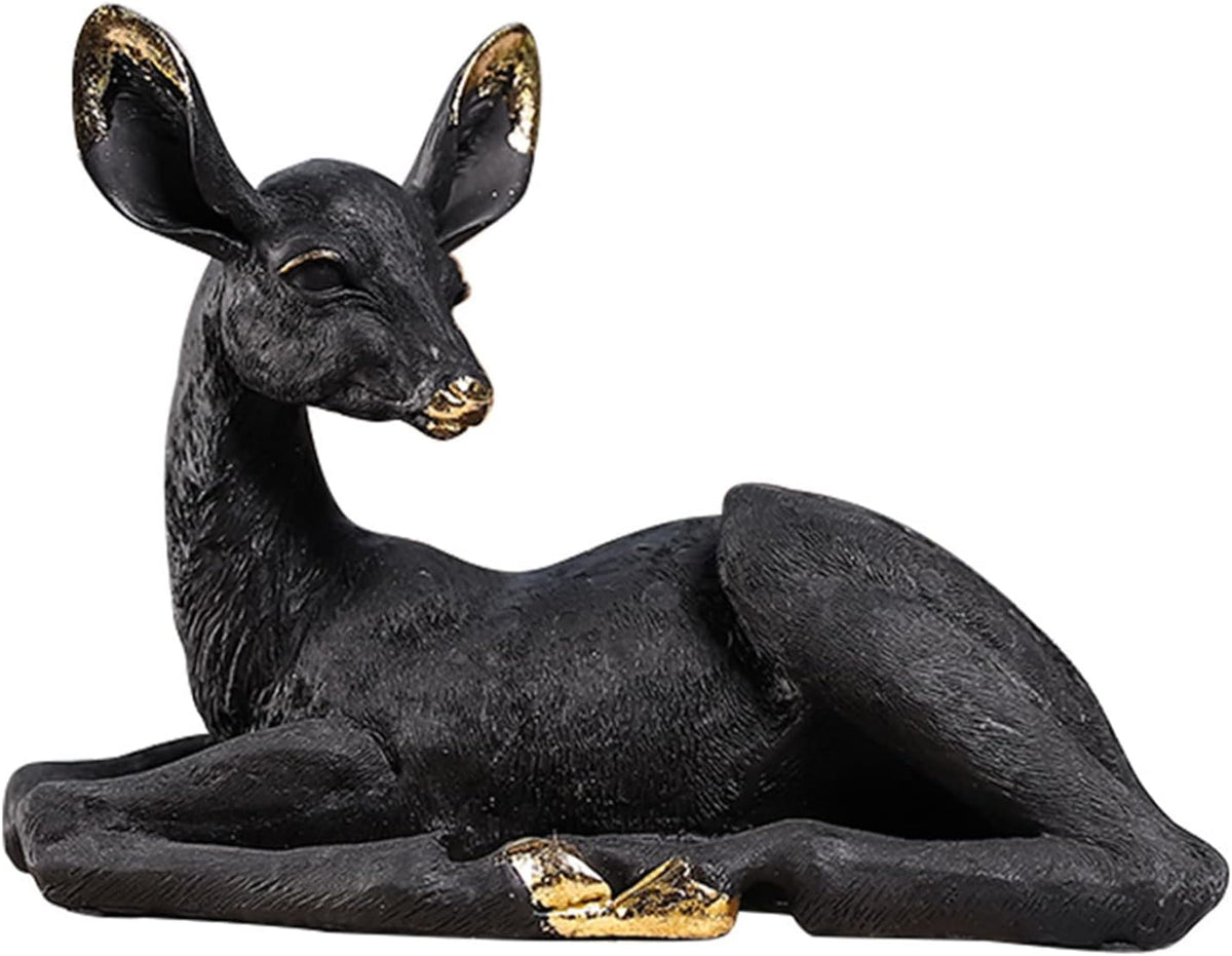 Black Cat Statue Figurine 7.4 Inch Y82917