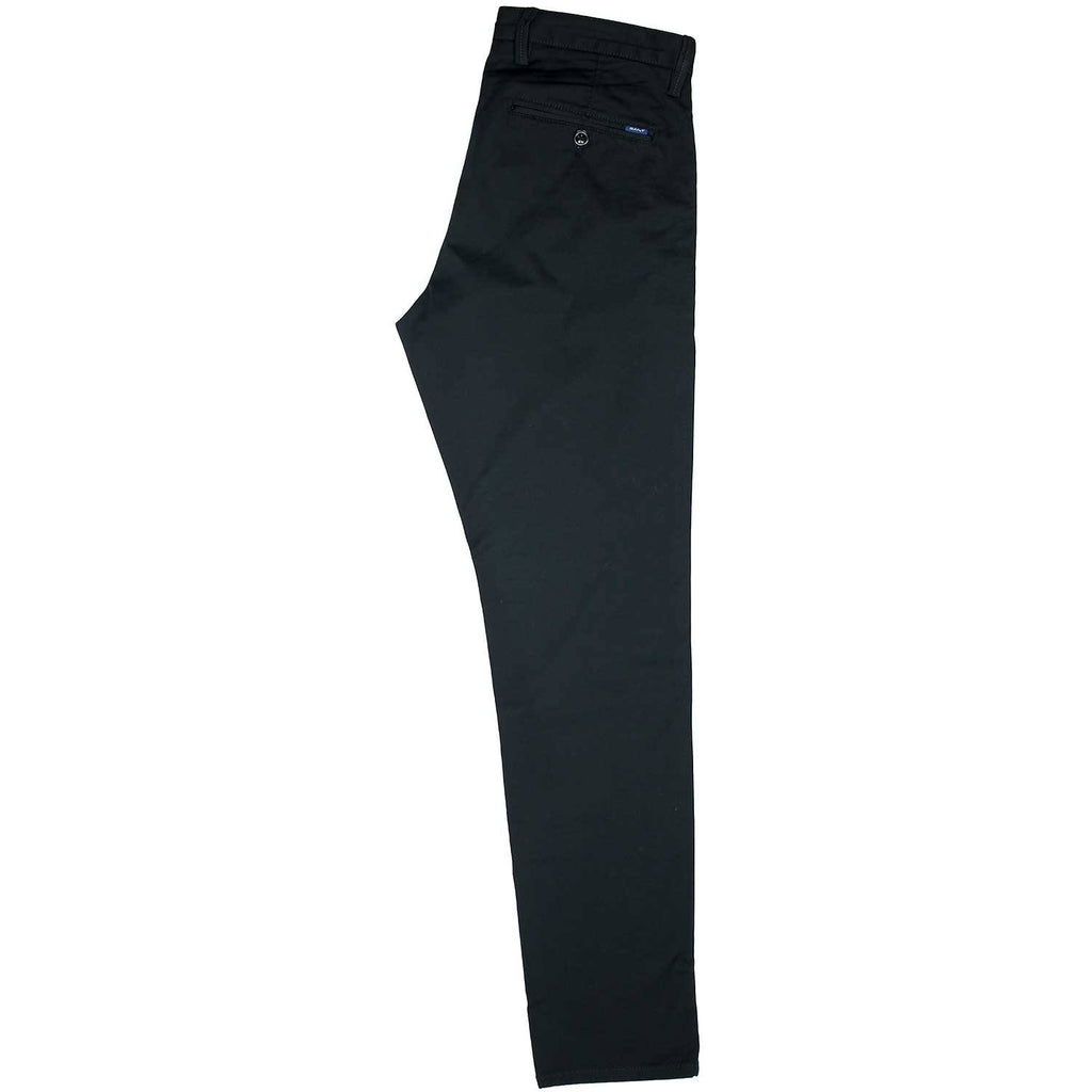 Slim Fit Twill Chinos, Black T41789
