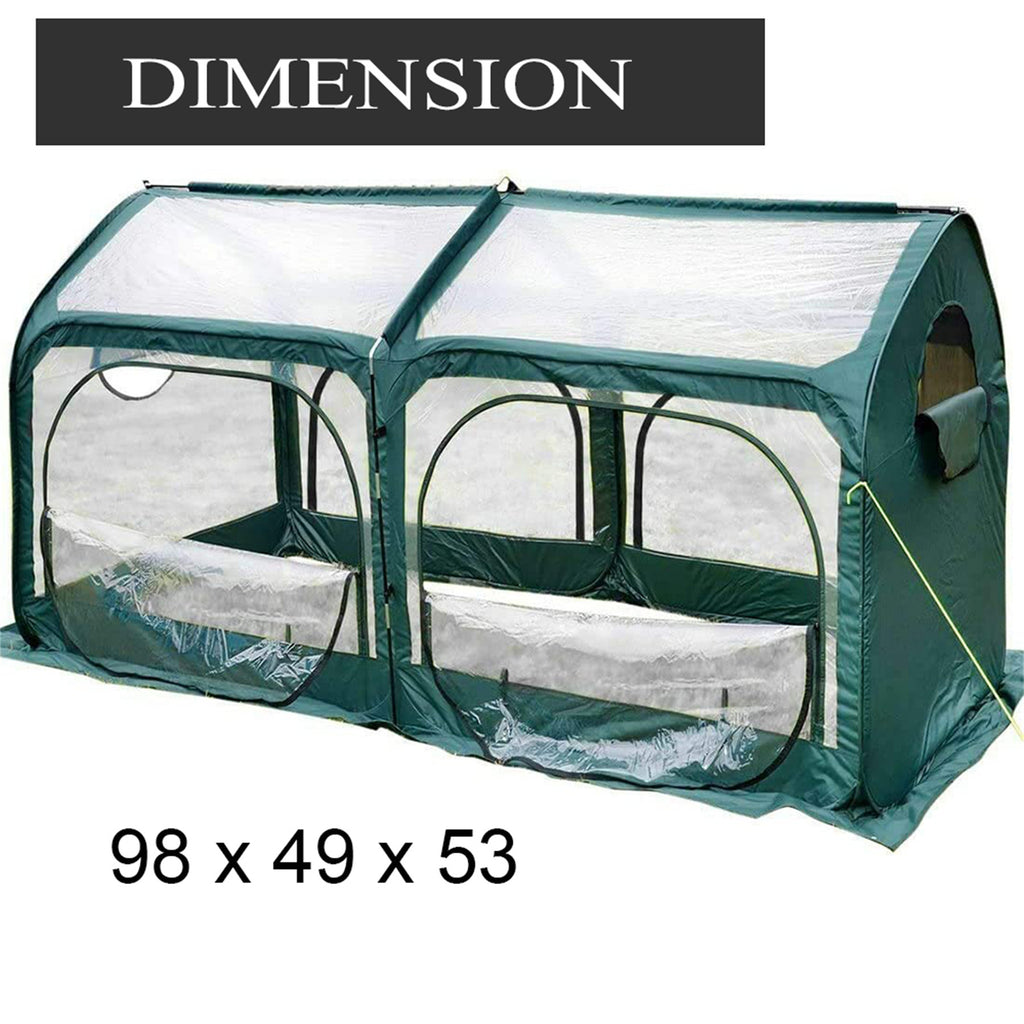 Mini Portable Greenhouse Pop up Grow House W36272