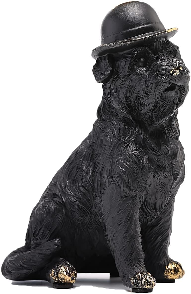 Black Cat Statue Figurine 7.4 Inch Y82917