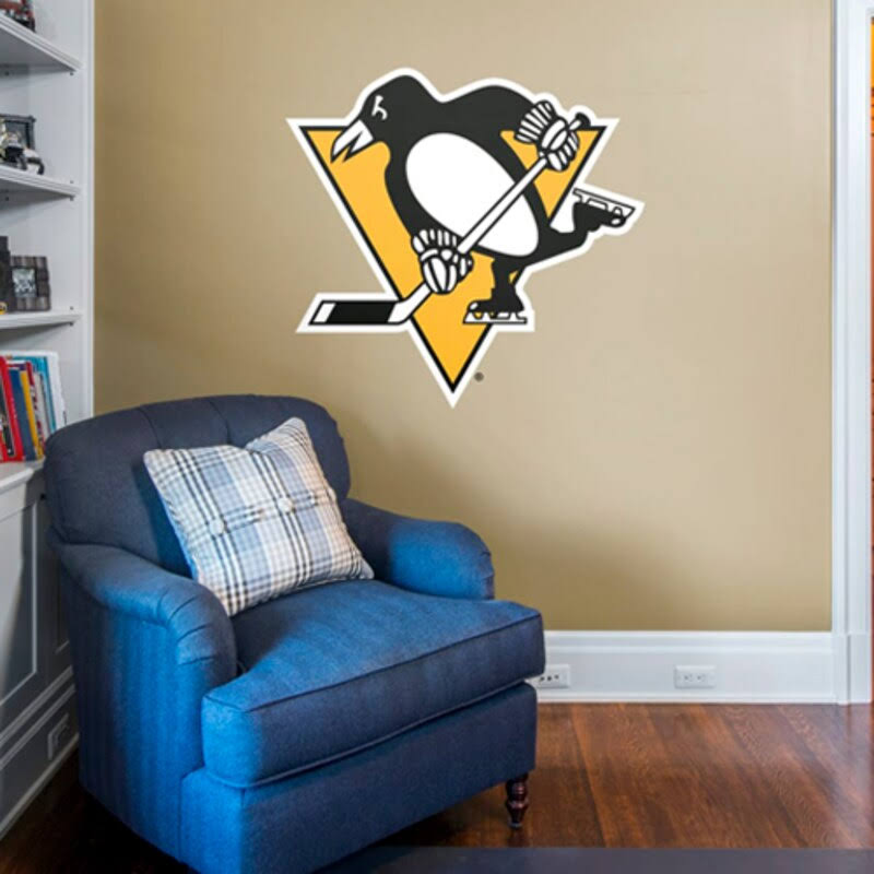 Pittsburgh Penguins Logo Giant Removable Decal L897
