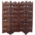 Carved Wood Room Divider T2869