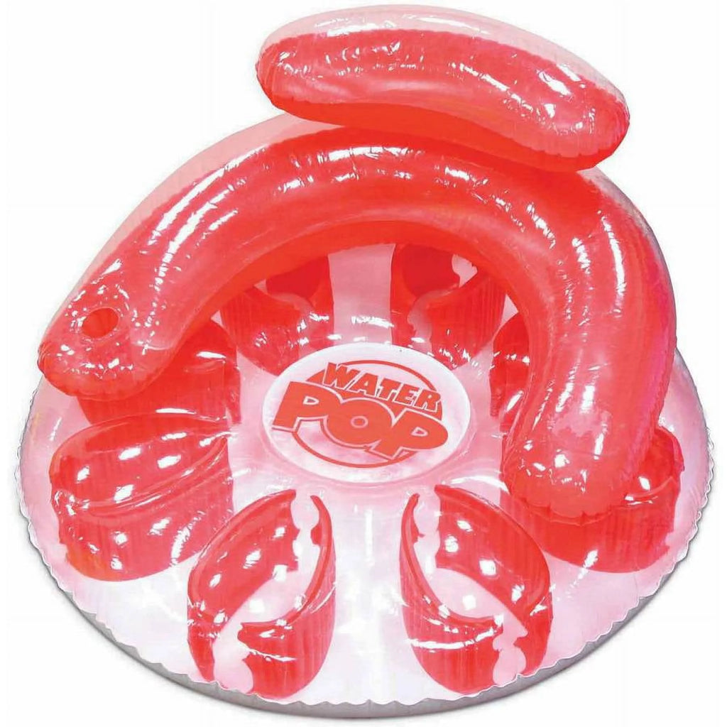 Red Circular Swimming Pool Tube Float Lounge P793847