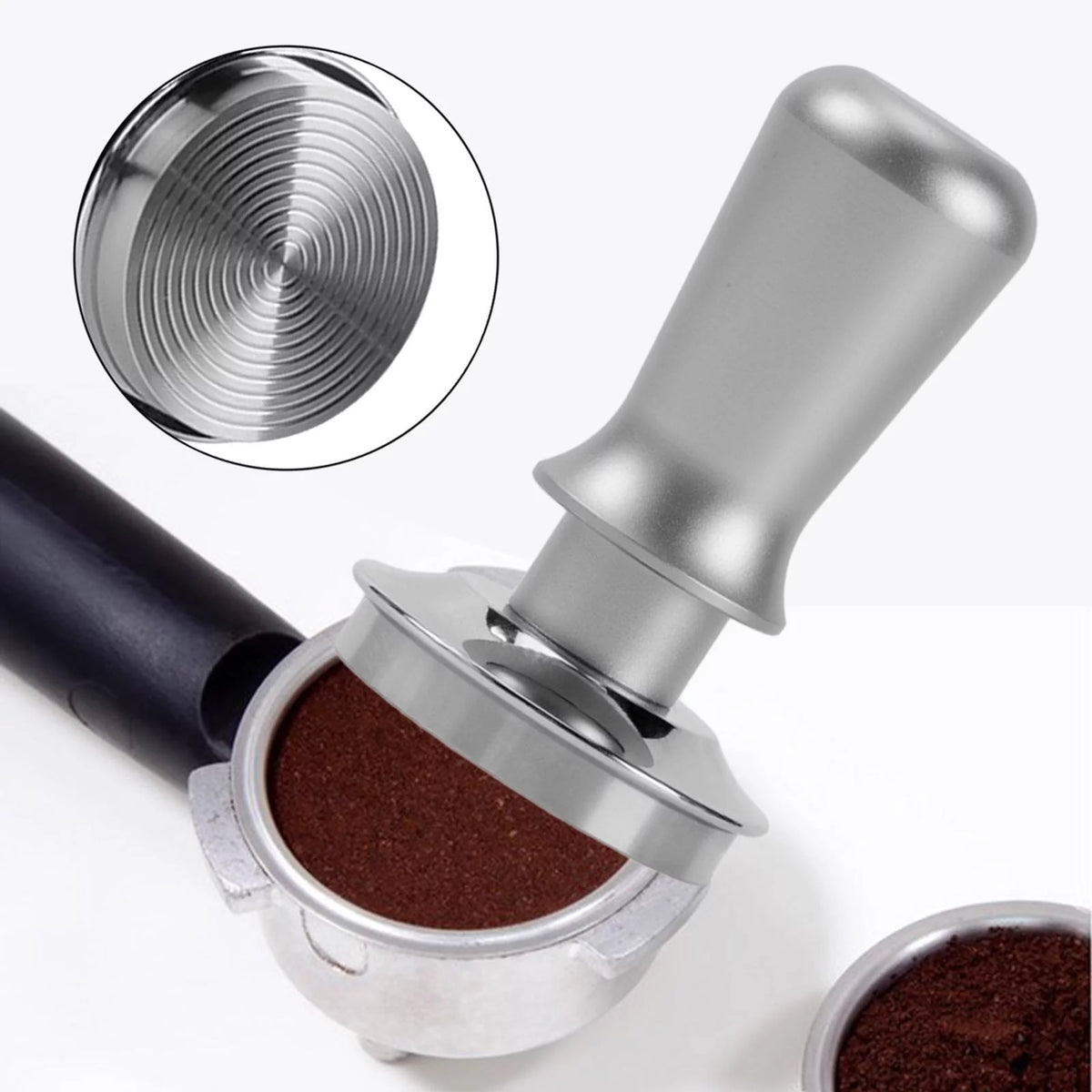 Stainless Steel Flat Base Coffee Tamper 58mm B432818