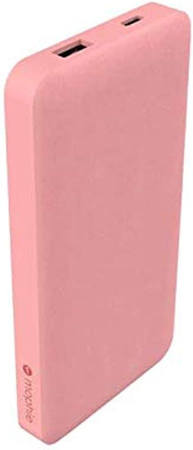Pink Portable Charger 10,000mAh 18W USB-C PD Pack of 2 O868
