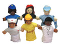 9" Career Hand Puppets Set of 6 H578