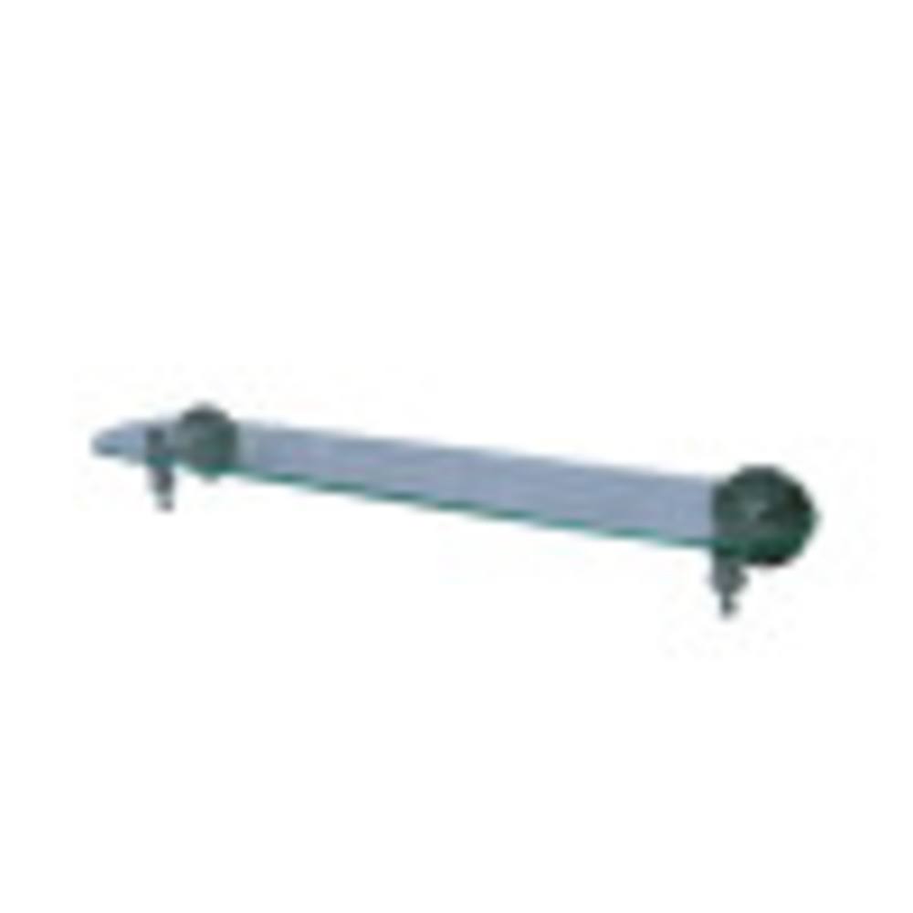 Satin Nickel Glass Shelf U884