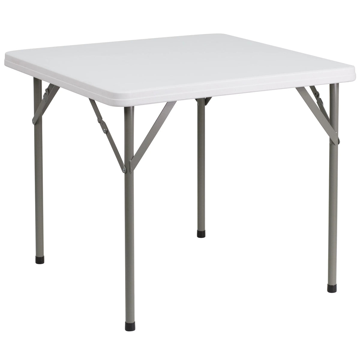 Square White Plastic Folding Table N856