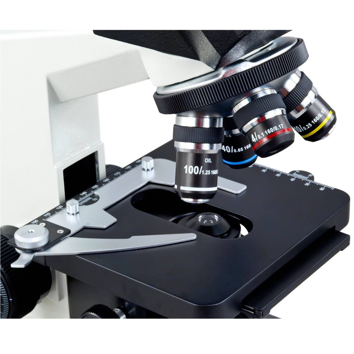 Trinocular Compound Biological Microscope with LED Light G354