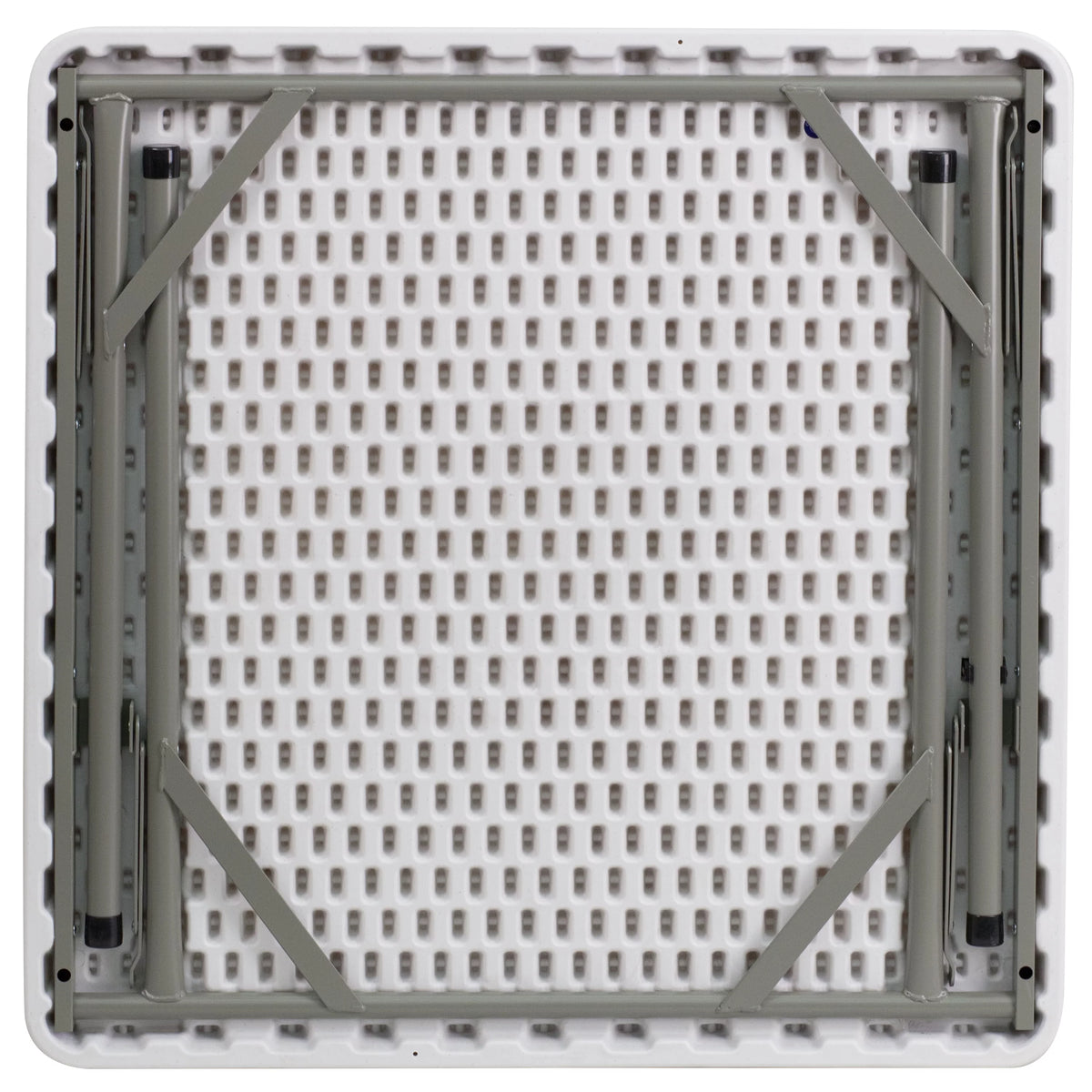 Square White Plastic Folding Table N856