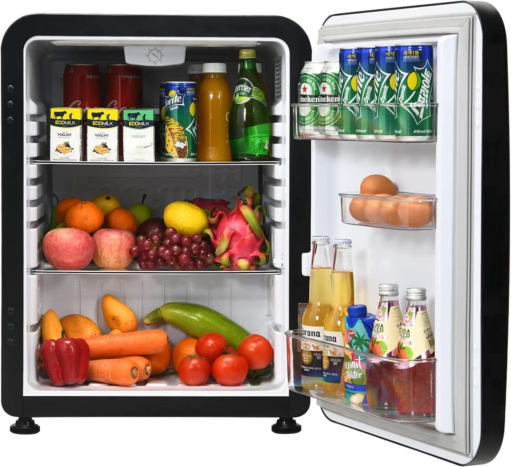 Compact Refrigerator, 2.4 cu ft Mini Fridge, White Y9709