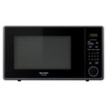 Black Mid-Size Microwave Y7451