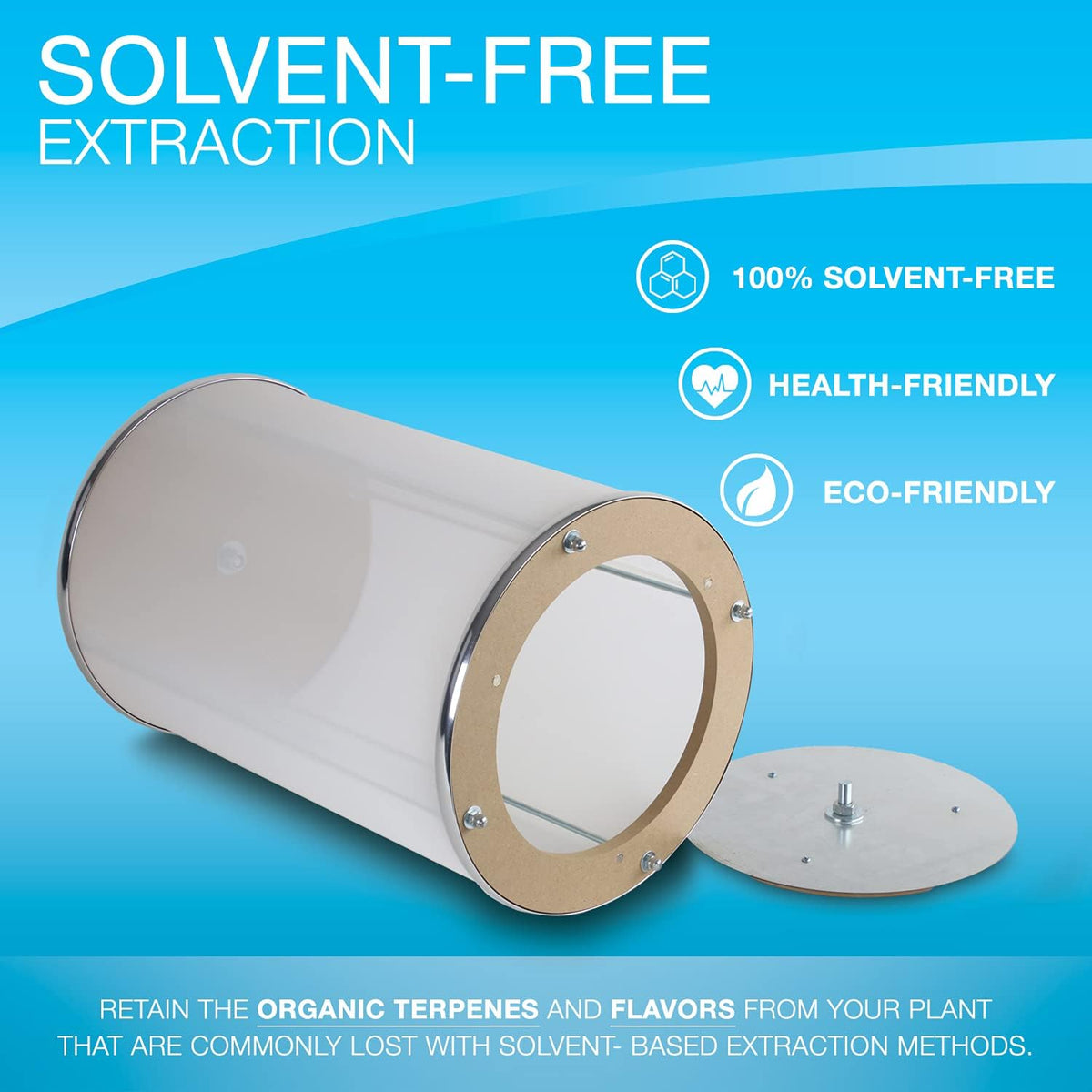150 Gram Pollen Tumbler Extractor H77050