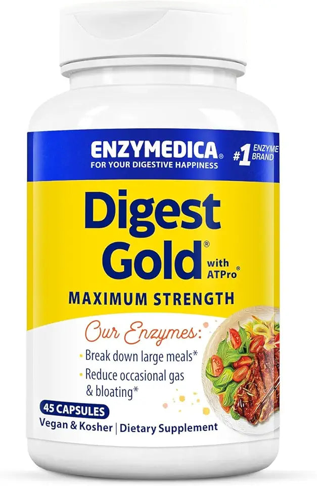 Maximum Strength Digestive Enzymes 45 Count S43189