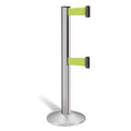 Fluorescent Yellow Crowd Control Post L726764
