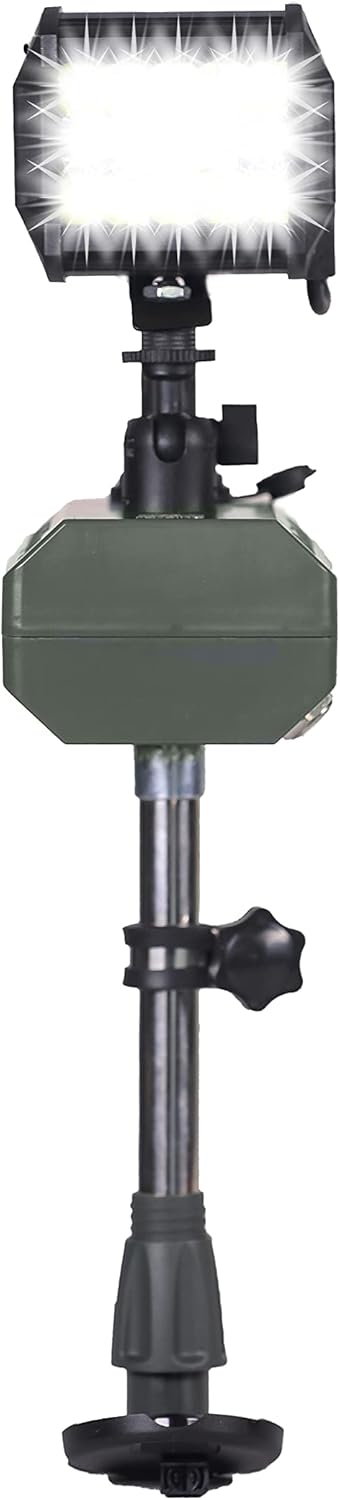 60W LED Boat Light with 6,000 Lumens, Horn and USB Port X176