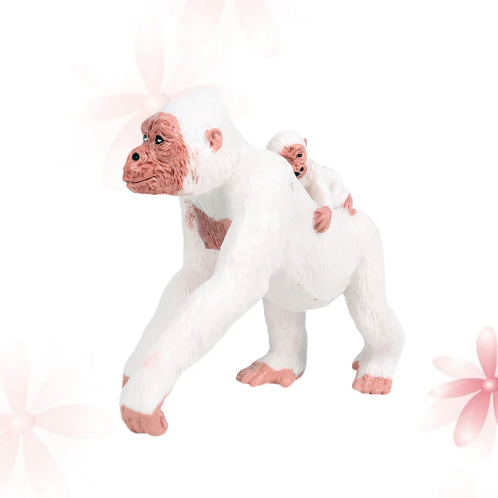 Fake Monkey Toy Educational Model Plaything Ornaments for Kid C97600