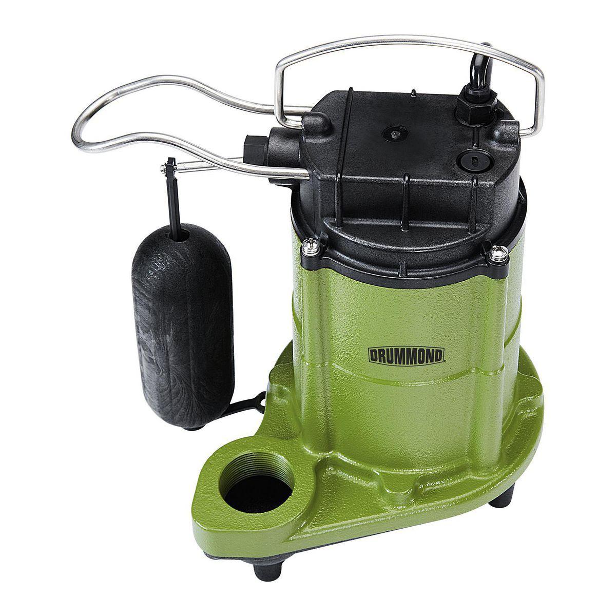 1/2 HP Submersible Sump Pump with Vertical Float Switch 4400 GPH D472586