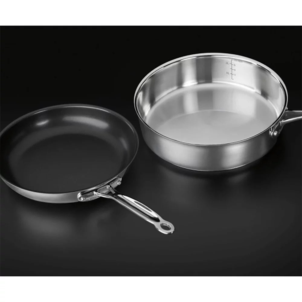 13-Piece Stainless Steel Cookware Set I498
