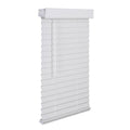 Cordless Faux Wood Blind White M8345