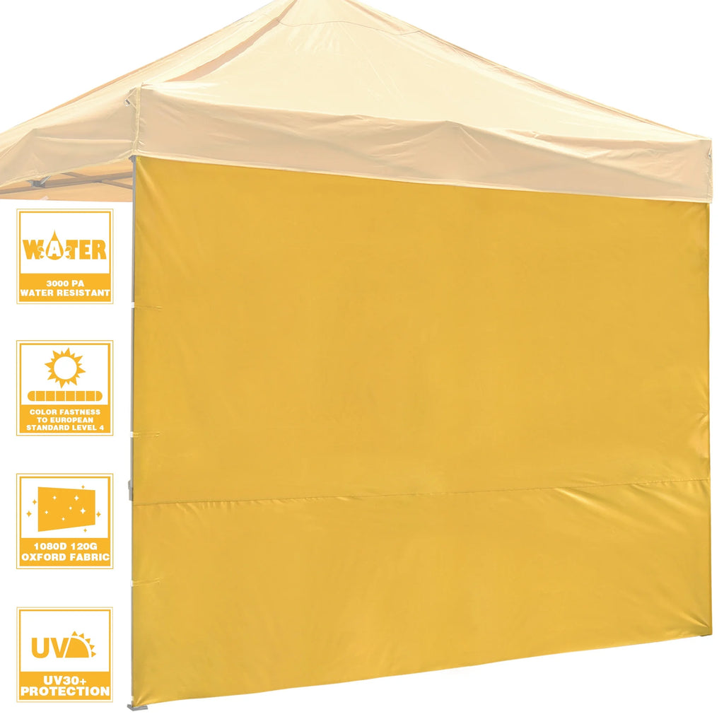 UV-Resistant Mineral Yellow Side Wall for EZ Canopy Gazebo G4773
