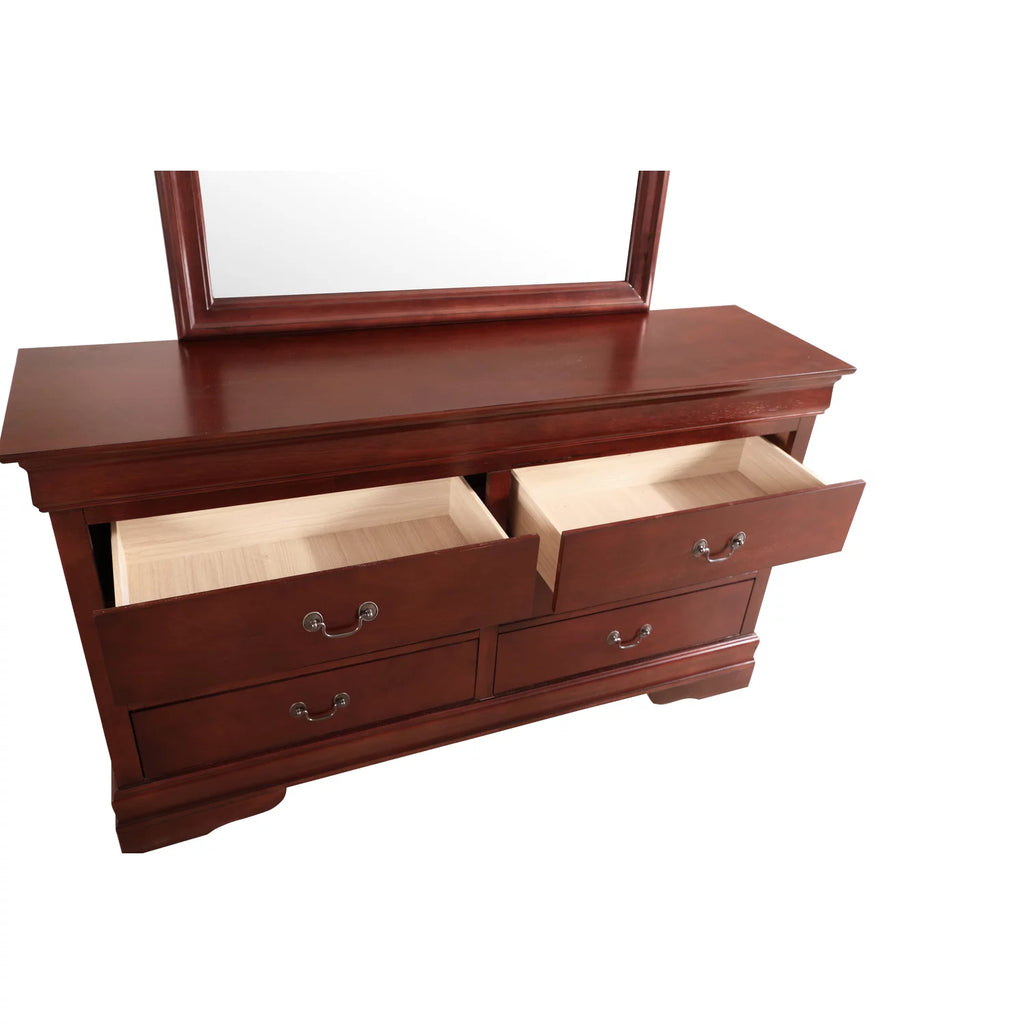 Cherry 6 Drawer Dresser F855197