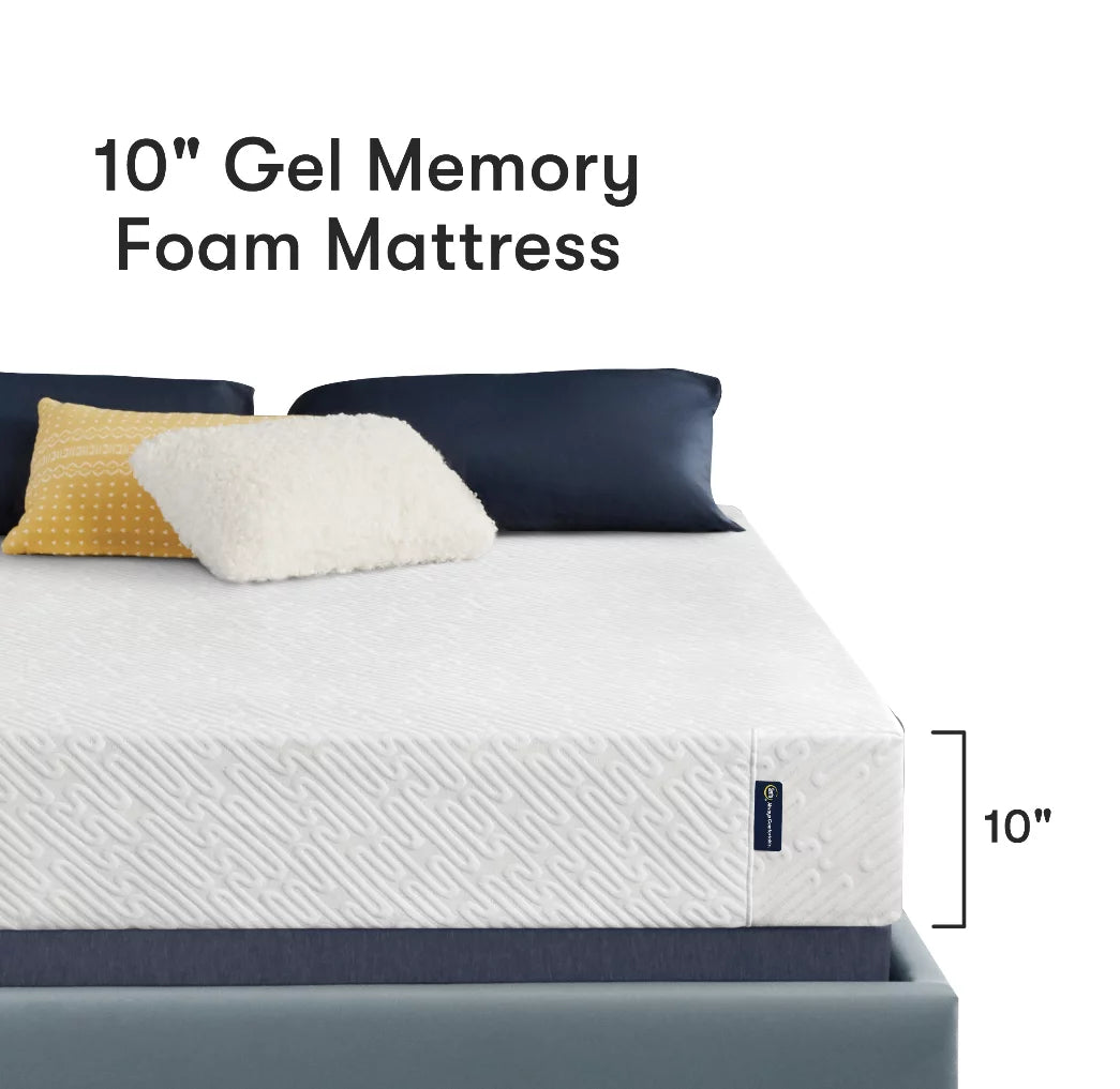 Queen Cooling Gel Memory Foam Mattress S973