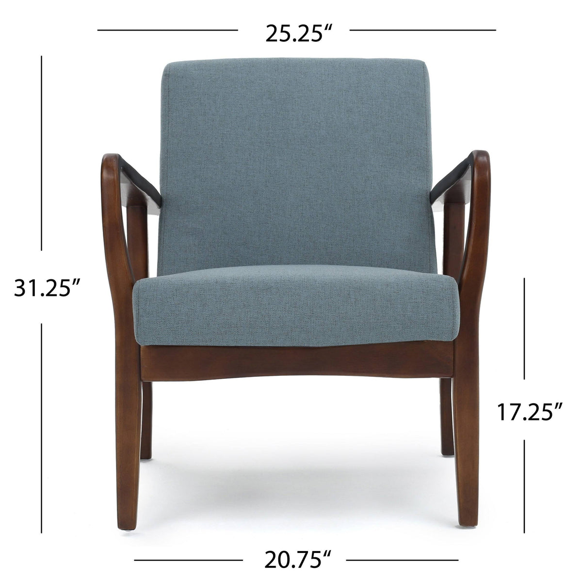 Grey Fabric Club Chair T72135
