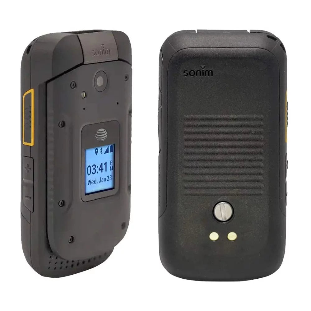 8GB 4G LTE Rugged Flip Phone with Camera - Black D67303