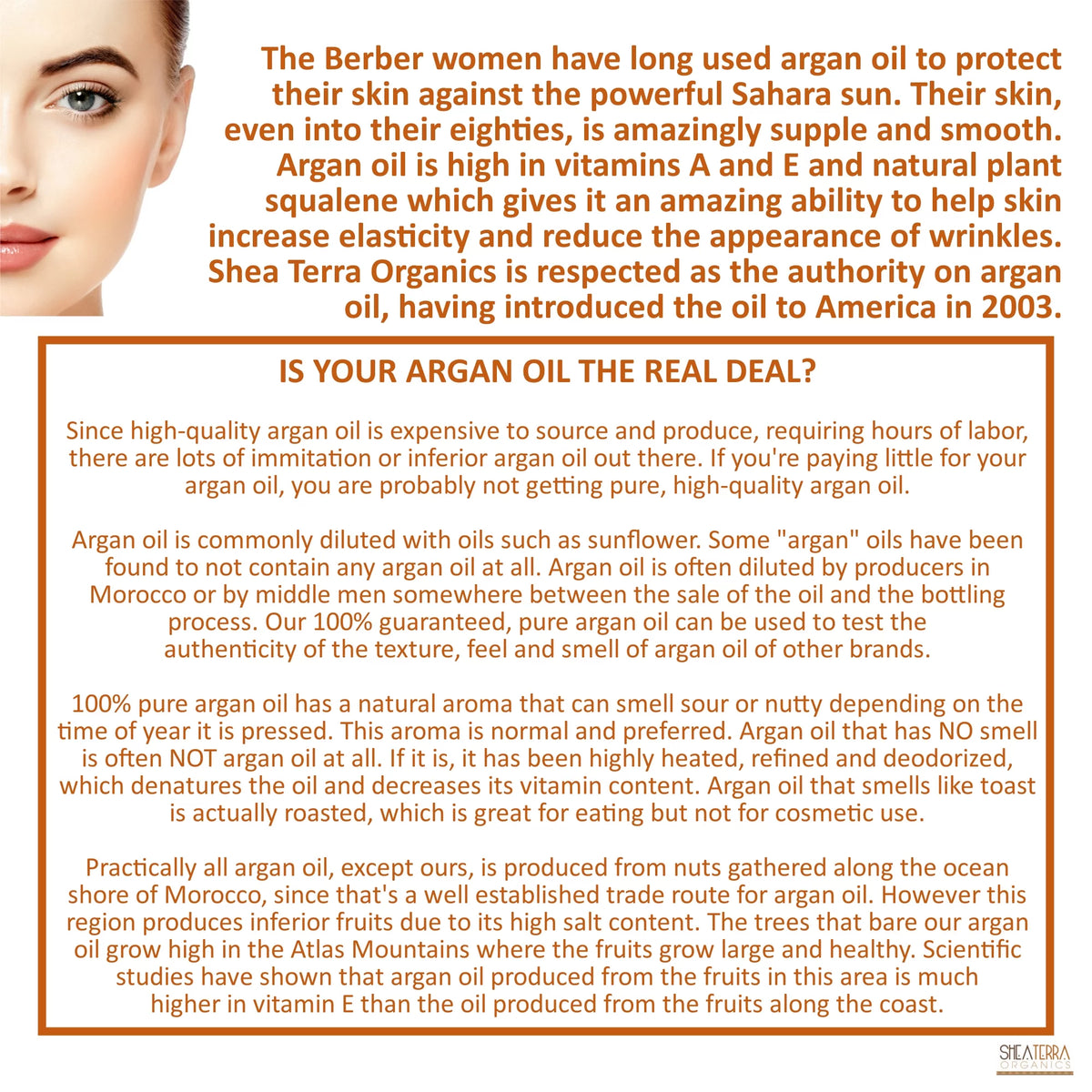 Moroccan Argan Cold-Pressed Extra Virgin Oil 4 oz U994