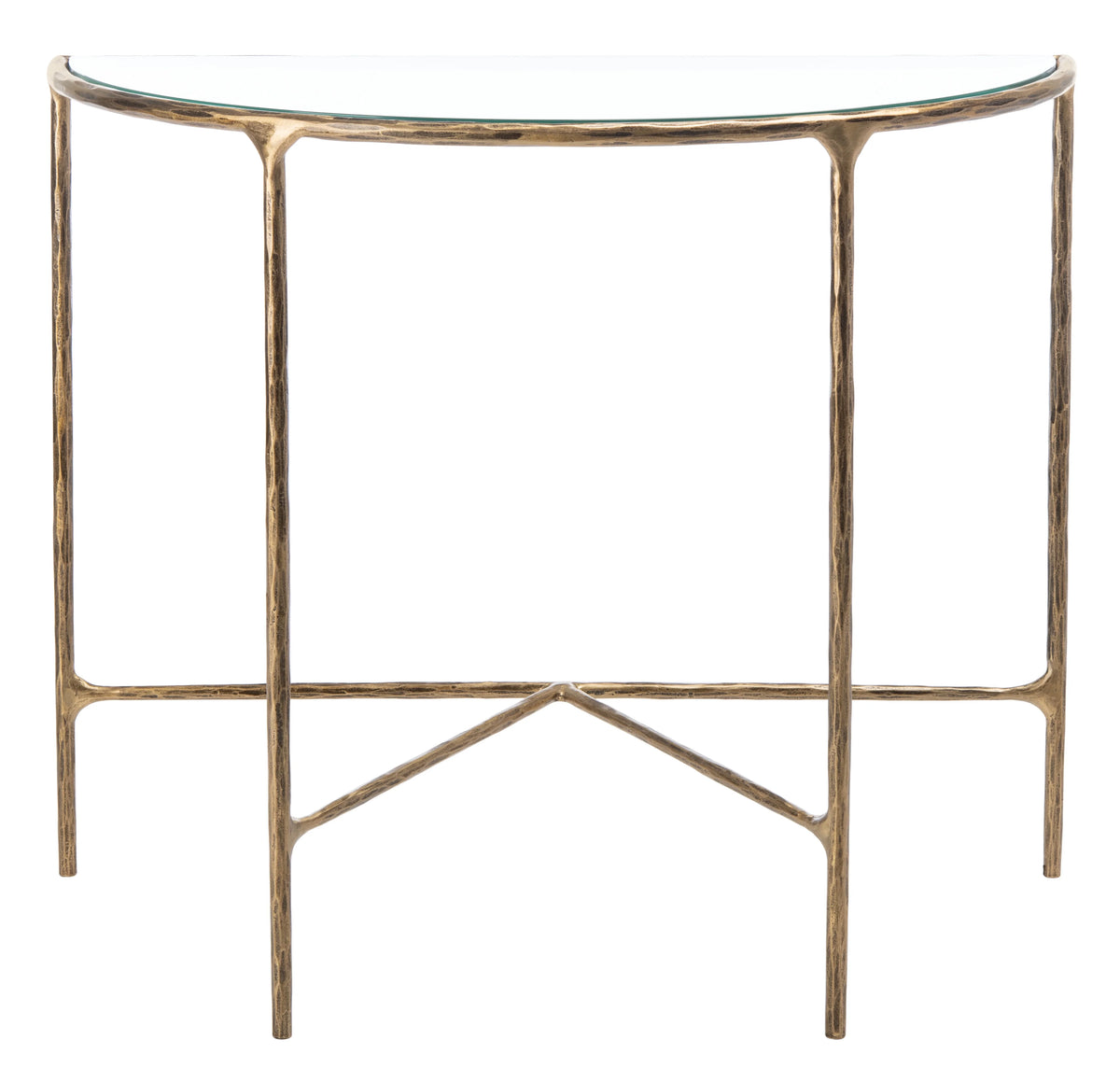 Brass Metal Console Table I520