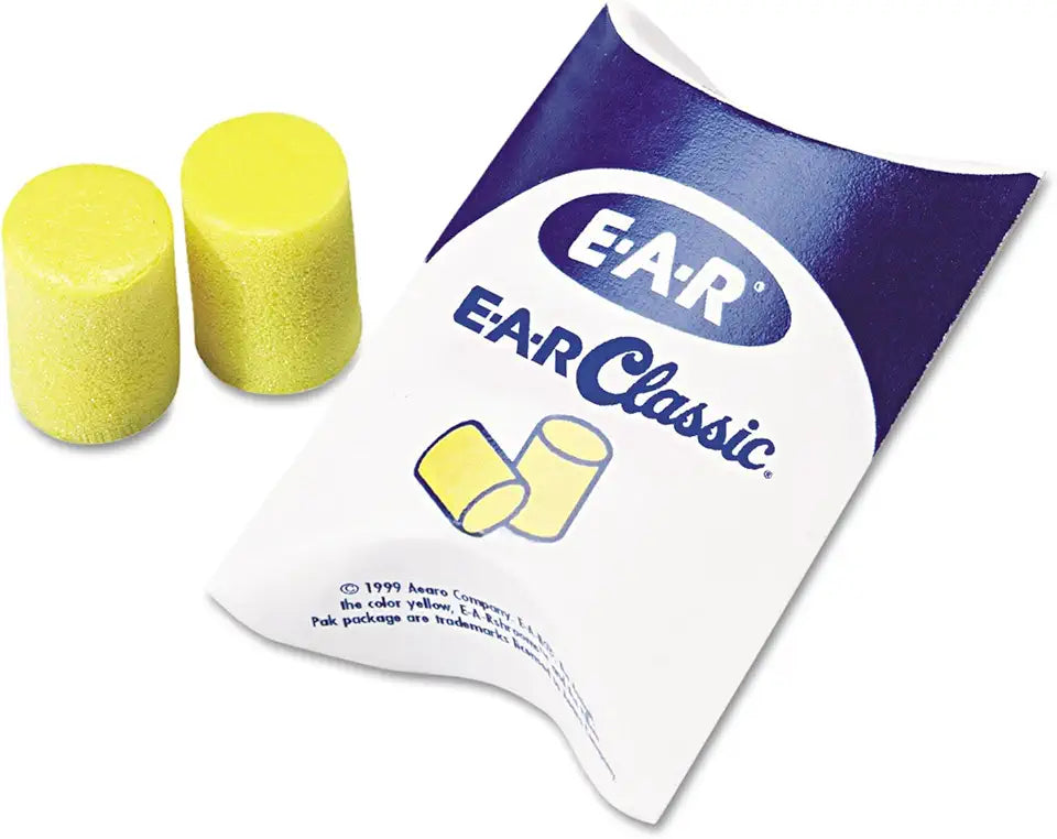 Uncorded PVC Foam Earplugs, 200 Pairs E175