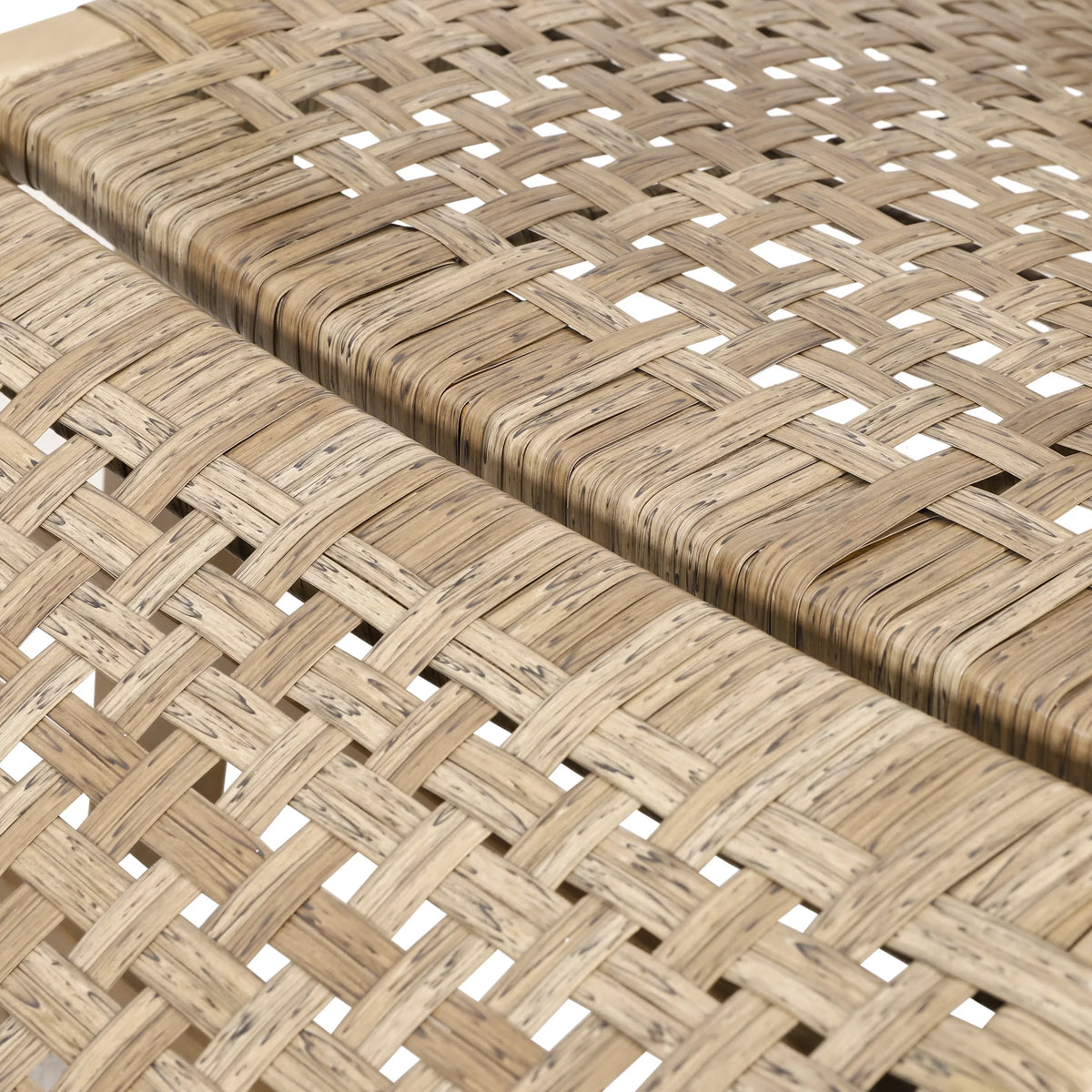 Acacia Wood Outdoor Lounge Chair Set of 2 Light Brown P70174