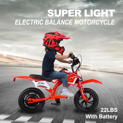 Electric Dirt Bike 12-inch 300W 3-Speed Orange G74314